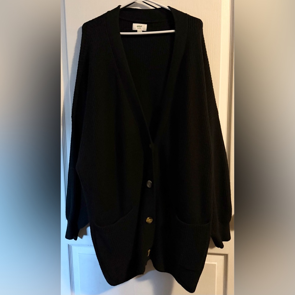 Aerie oversized button up cardigan